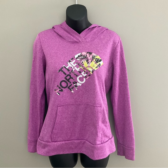 The North Face purple hoodie - Picture 1 of 7